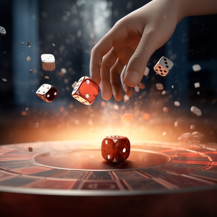 Interface taruhan baccarat mbok slot Interface taruhan baccarat di mbok slot dengan area Banker, Player, dan Tie